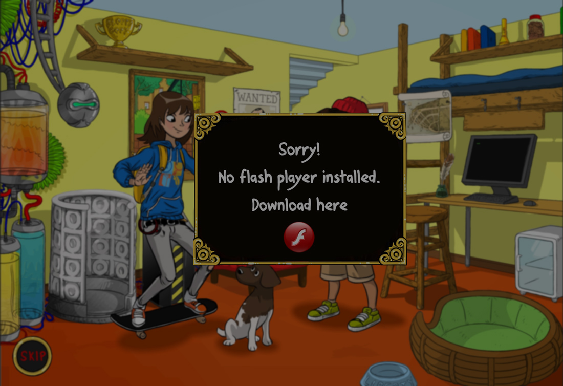 Get Adobe Flash player