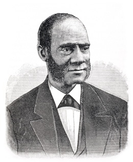 Engraving of Henry Highland Garnet.