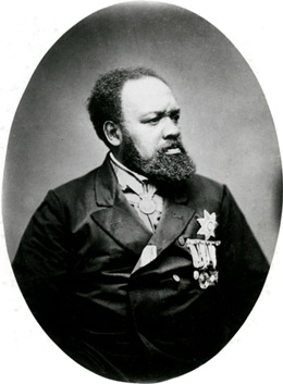 Ira Aldridge, c. 1867. Photographer unknown.